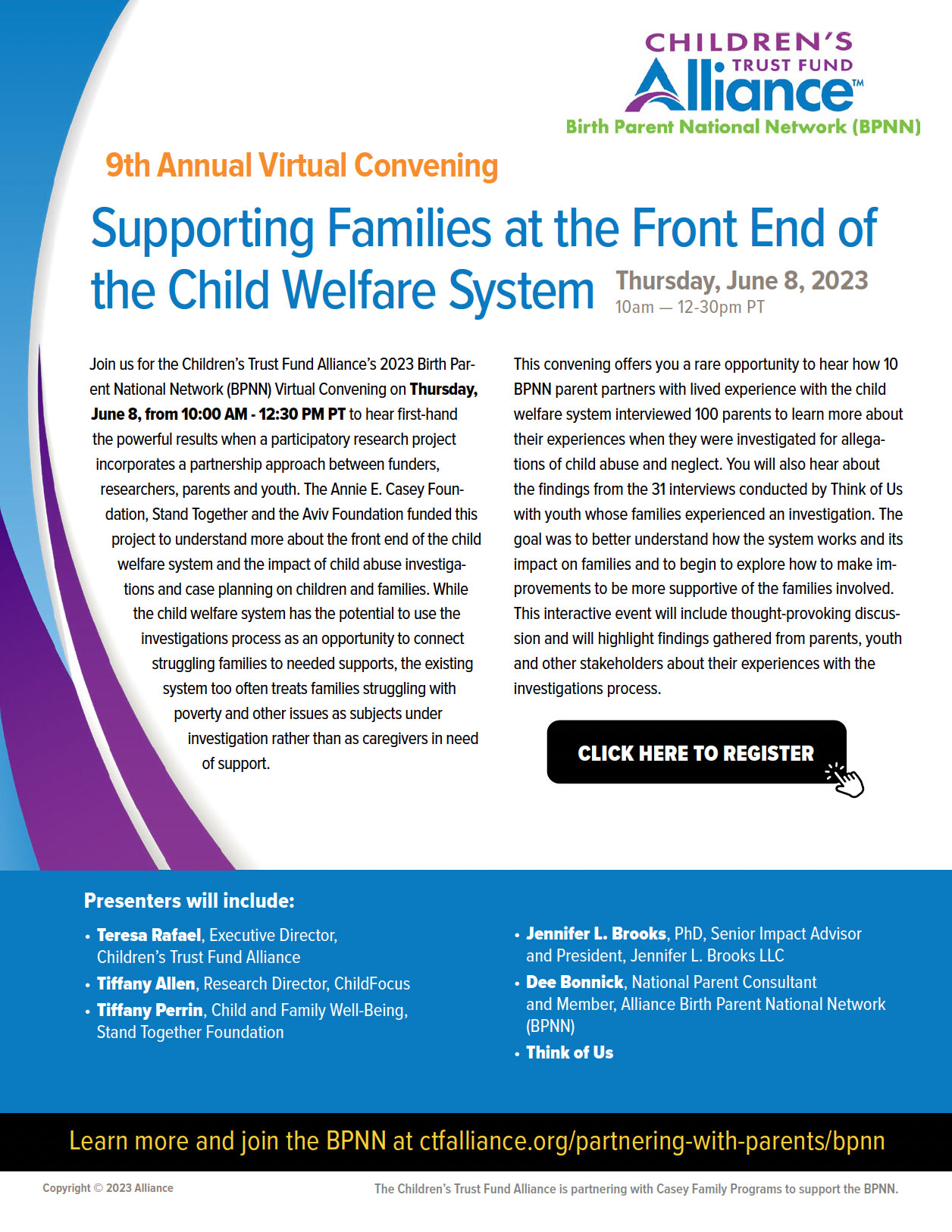 Supporting Families at the Front End of the Child Welfare System