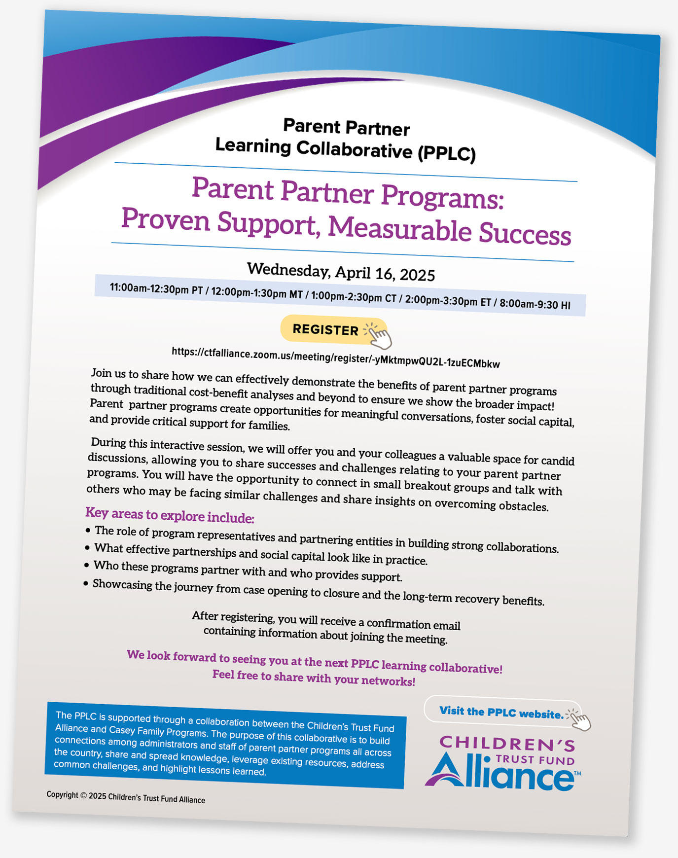 PPLC April 16, 2025 Webinar Flyer