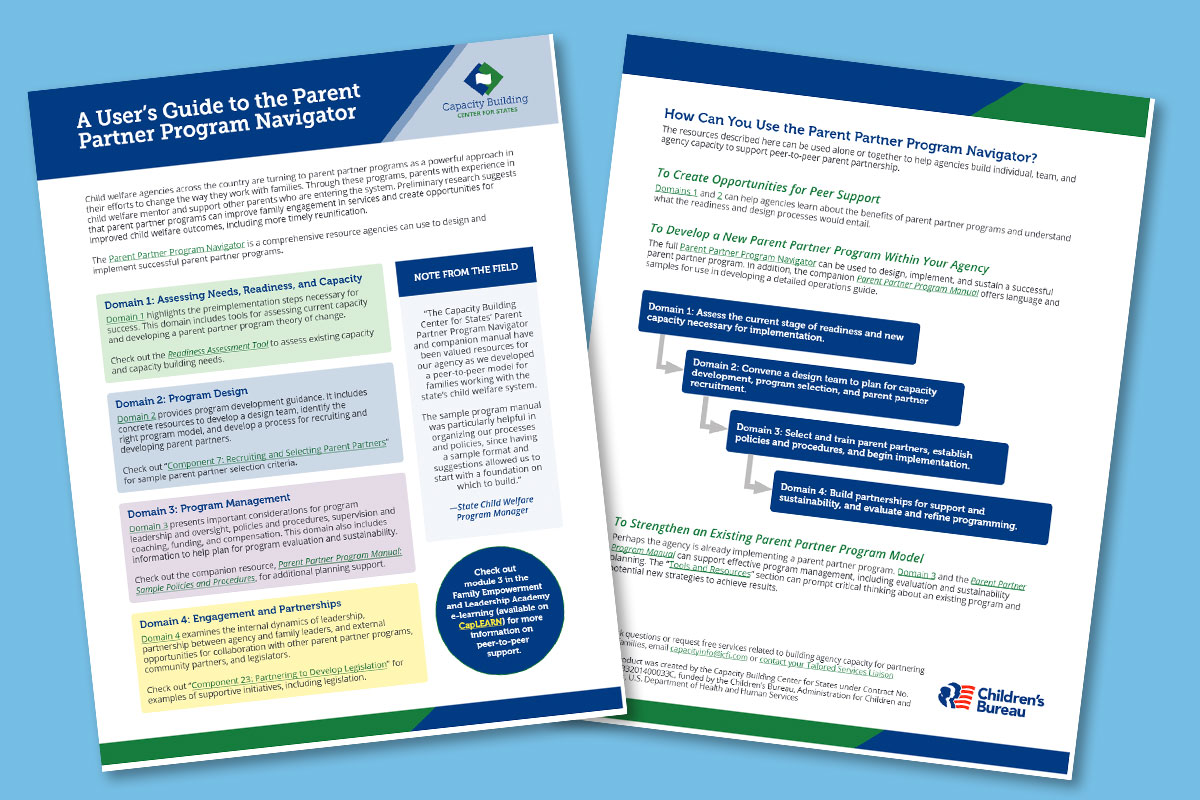 User's Guide to the Parent Partner Program Navigator